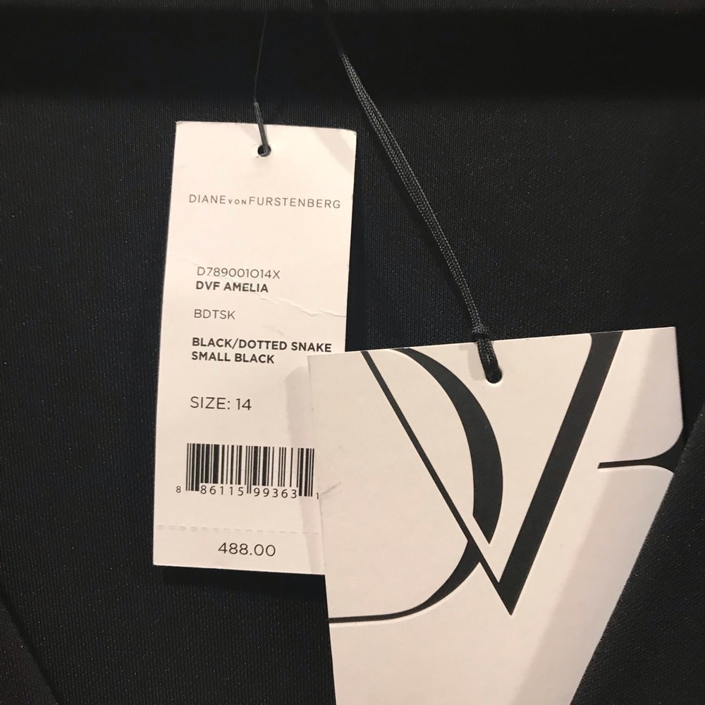 NWT Diane Von Furstenberg Amelia Wrap Dress - Picture 5 of 6